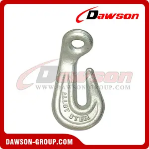 DS063 G80 Forged Alloy Steel Eye Bend Hook for Lashing and Pulling