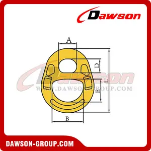 DS260 G80 Alloy Forged Evr Ring for Fishing and Overseas Rigging
