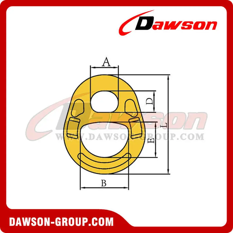 DS260 G80 Alloy Forged Evr Ring for Fishing and Overseas Rigging
