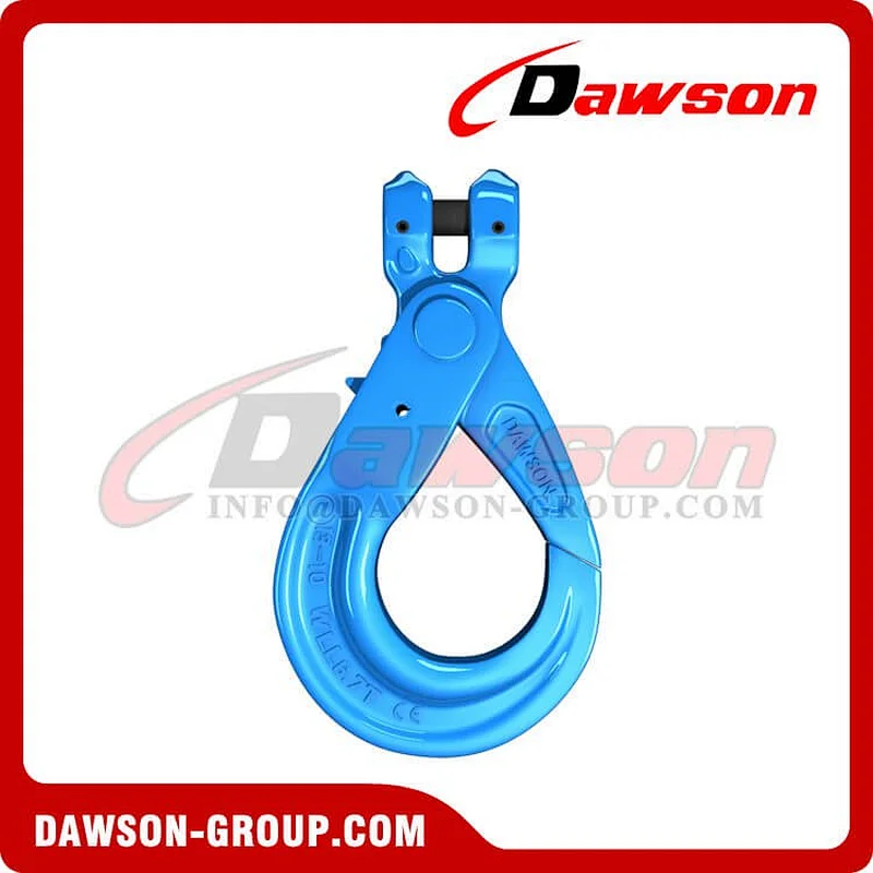 DS1006 G100 European Type Forged Clevis Self-Locking Hook for Lifting Chain Slings