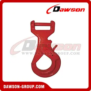 DS236 G80 Long Body Clevis Self-locking Hook for Web Sling