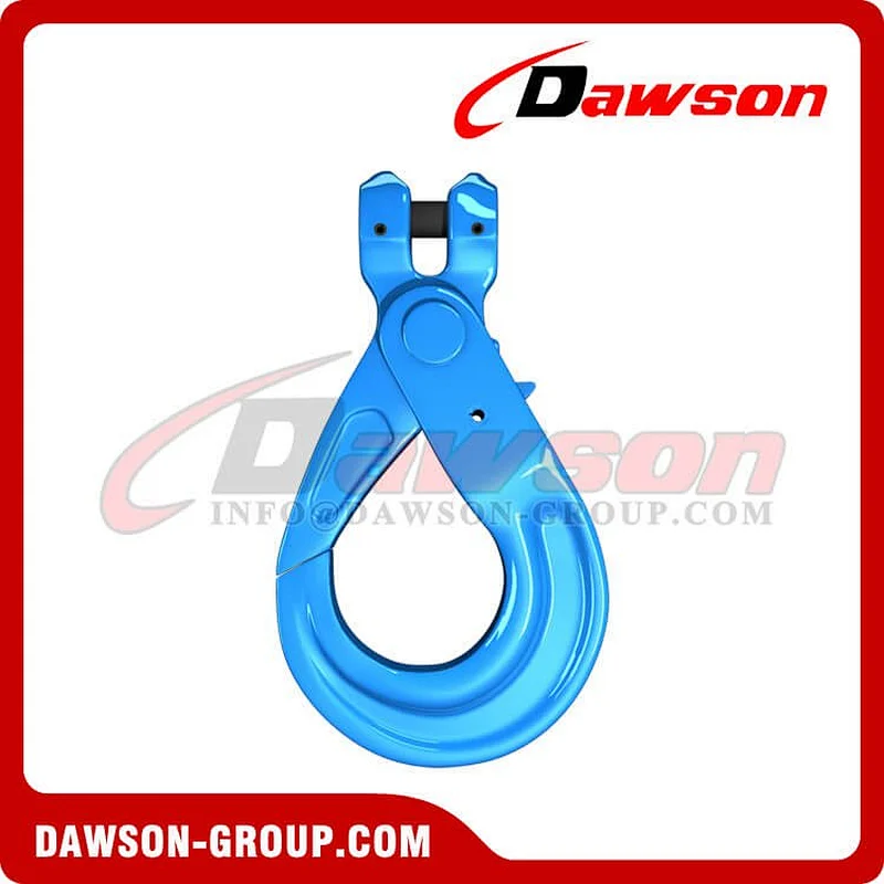 DS1006 G100 European Type Forged Clevis Self-Locking Hook for Lifting Chain Slings