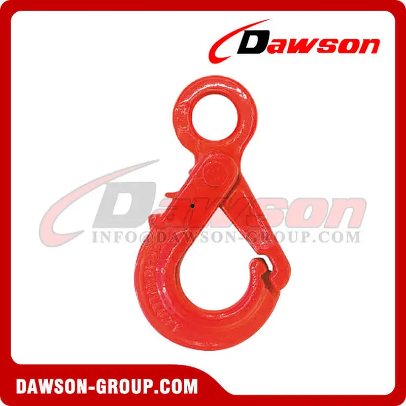 DS770 G80 Eye Self-locking Hook, Forged Eye Selflocking Hook