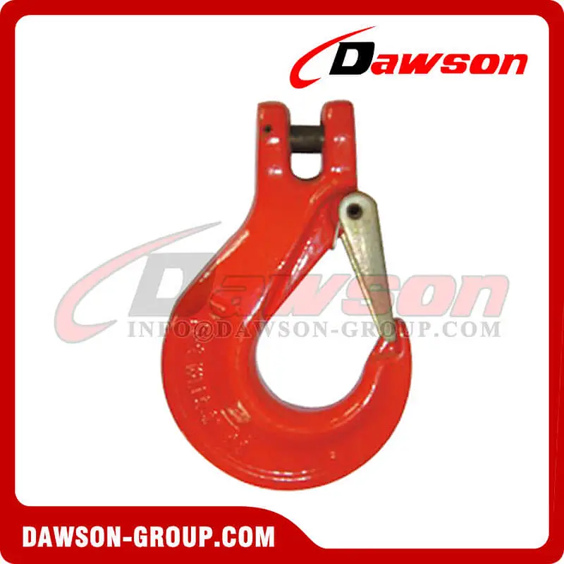 DS247 G80 Italian Type Clevis Slip Hook with Cast Latch for G80 Chain