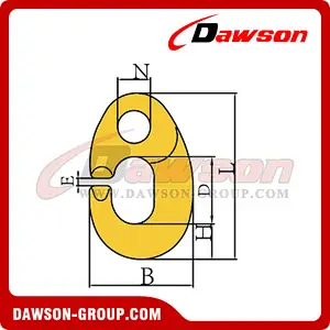 DS281 G80 Alloy G Hook for Fishing and Overseas Rigging