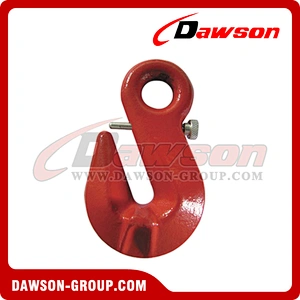 DS317 G80 Eye Shortening Cradle Grab Hook with Safety Pin for Lashing Chain