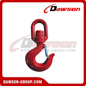 DS665 G80 Swivel Hook with Bearing for Lifting Chain Slings