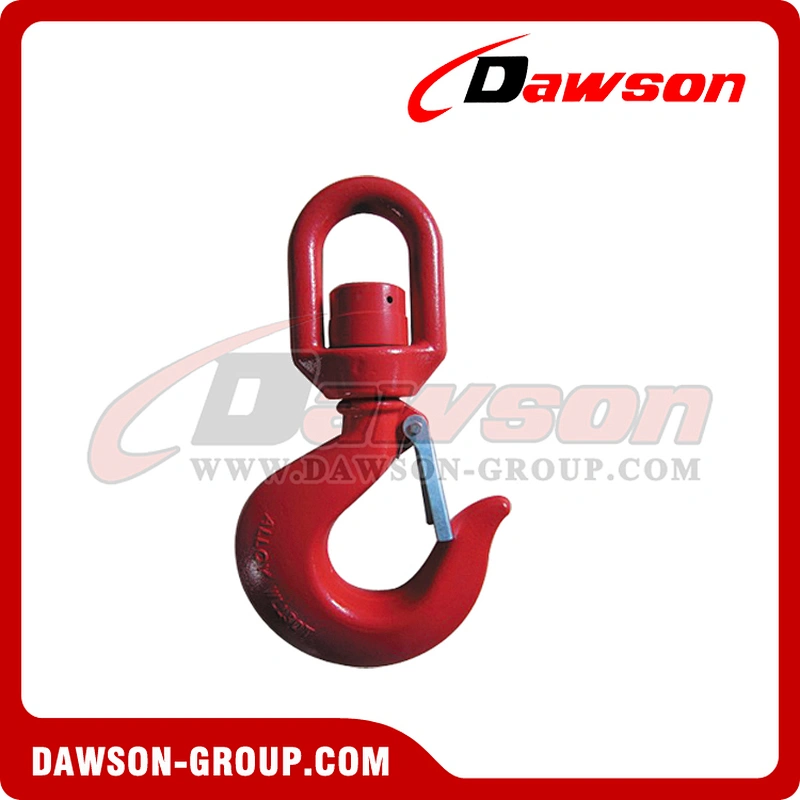 DS665 G80 Swivel Hook with Bearing for Lifting Chain Slings