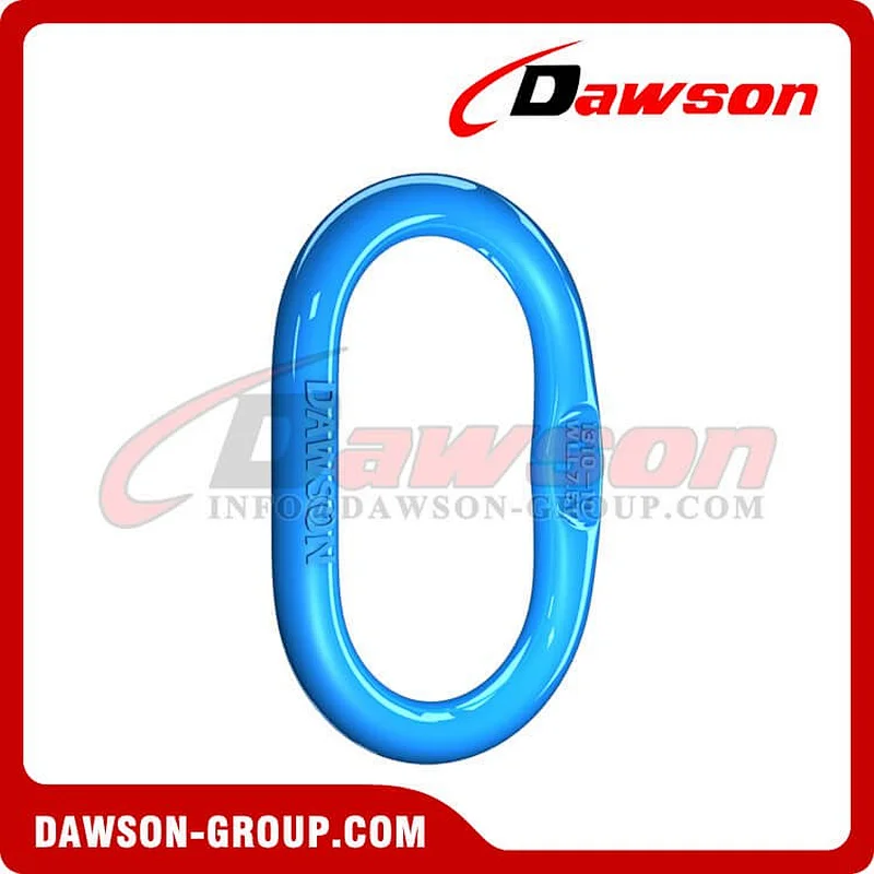 DS1013 G100 Forged Master Link with Flat for Crane Lifting Chain Slings