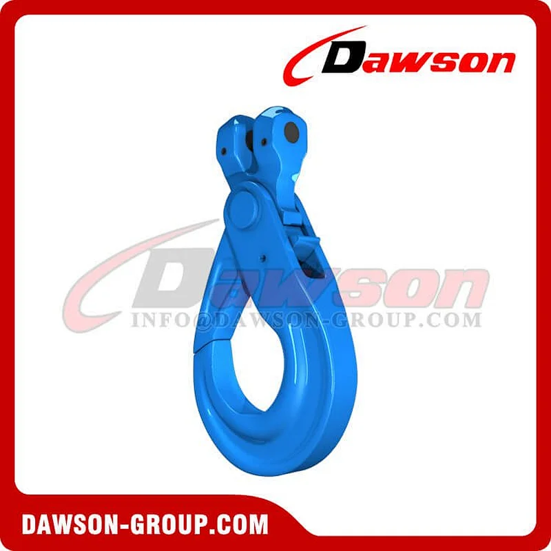 DS1006 G100 European Type Forged Clevis Self-Locking Hook for Lifting Chain Slings