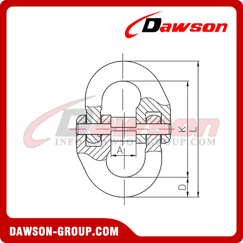 DS339 G80 / Grade 80 Connecting Link