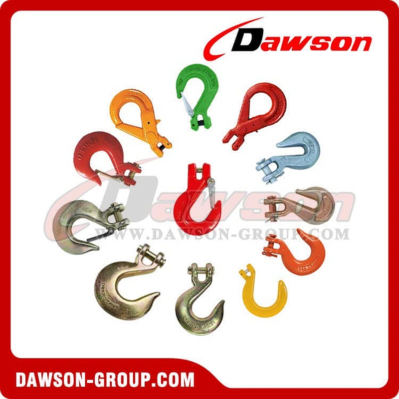 Drop Forged Alloy Steel Clevis Type Hook for Lifting Chains