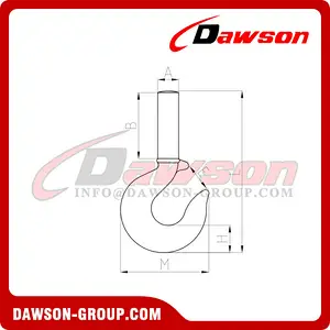DS385 G80 / Grade 80 Shank Hook & Block Hook