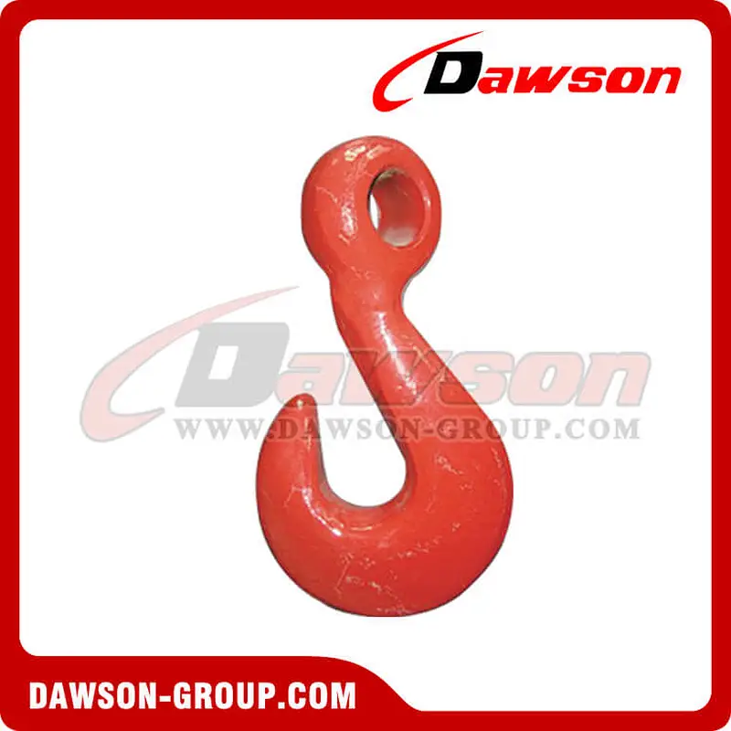 DS232 G80 Forged Alloy Steel Eye Twist Hook for Lashing and Pulling