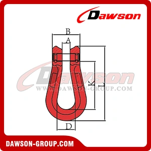 DS005 G80 Long Shape Omega Link for Crane Lifting Chain Slings