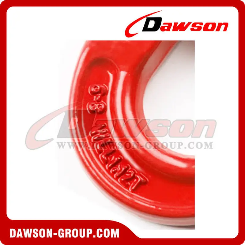 DS007 G80 / Grade 80 Clevis Swivel Self-Locking Hook with Bearing for Crane Lifting Chain Slings
