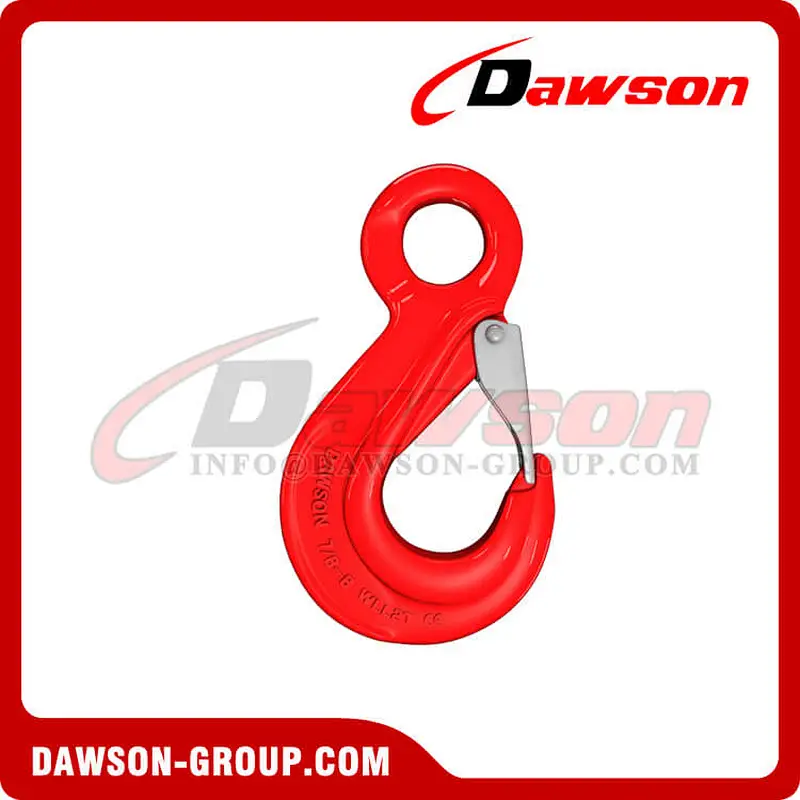 DS864 G80 Eye Sling Hook with Cast Latch for Chain Slings