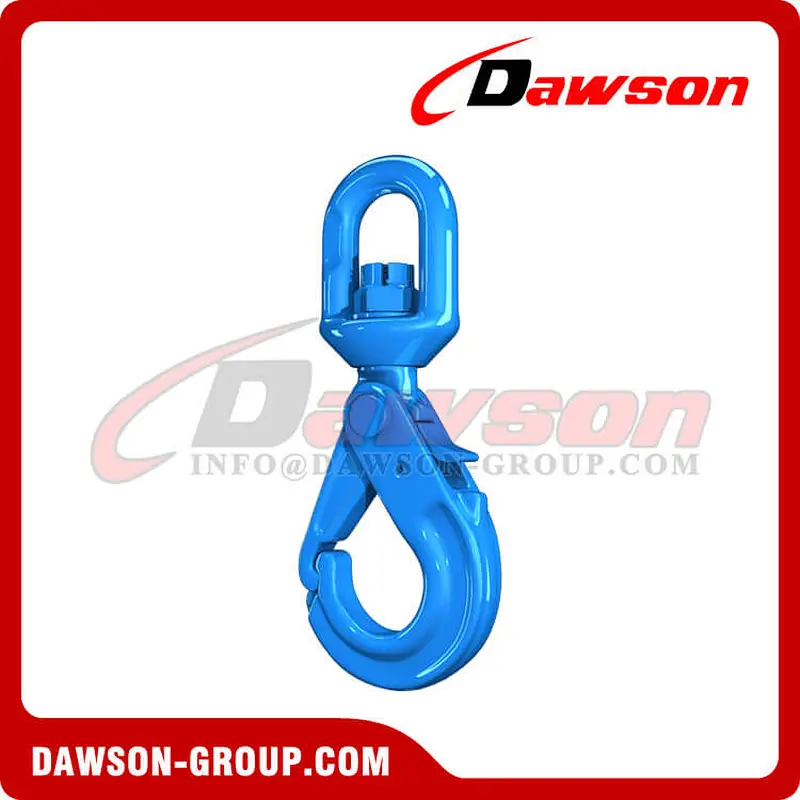 DS1018 G100 Special Swivel Self-locking Hook with Grip Latch for Chain Slings