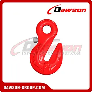 DS317 G80 Eye Shortening Cradle Grab Hook with Safety Pin for Lashing Chain