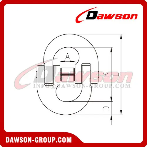 DS704 G80 / Grade 80 5mm Connecting Link