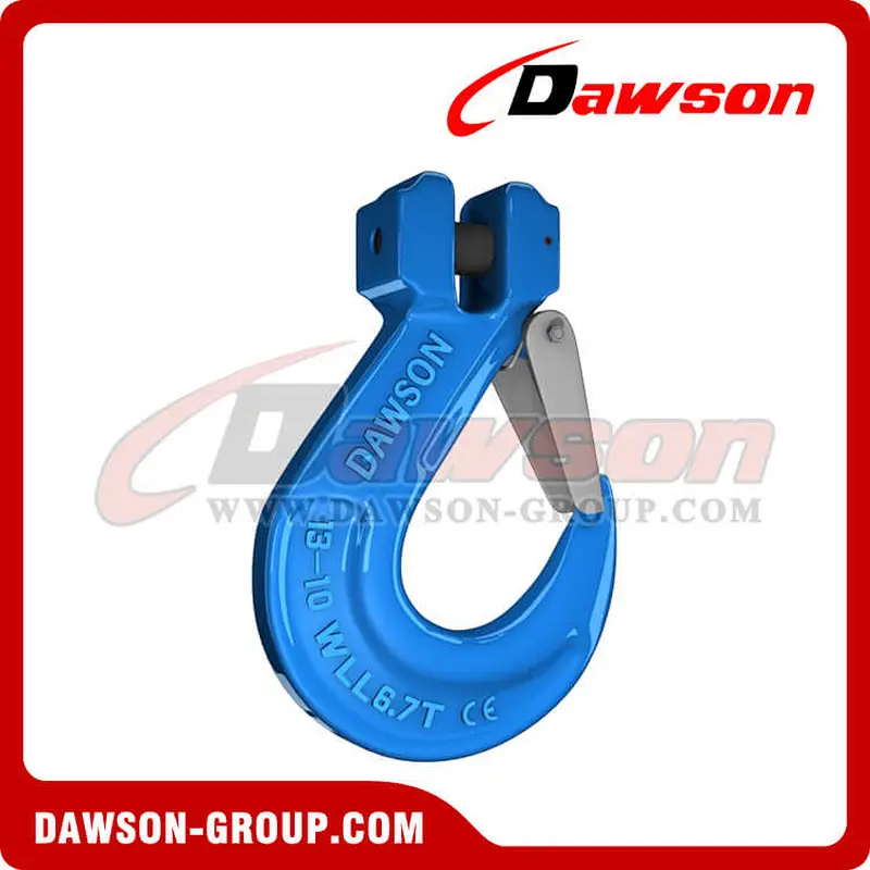 DS1004 G100 Clevis Sling Hook With Safety Latch for Chain Sling Fitting