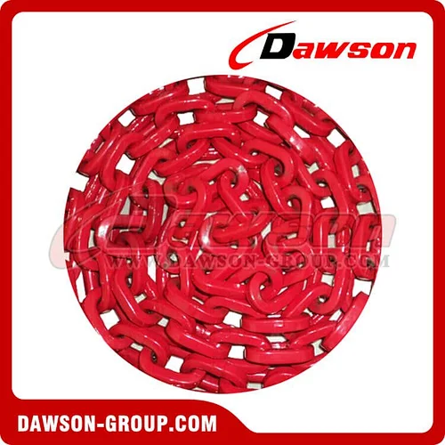 Grade 80 D-Shape Forestry Chain, G80 Welded Forestry Link Chain, Grade 80 Square Link Chain
