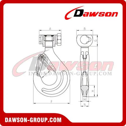 Sliding Coupling Tackle Hook