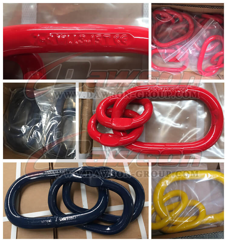 DS094 A347 G80 U.S. Type Super Alloy Steel Welded Master Link Assembly for Wire Rope Lifting Slings Chain Slings - Dawson Group Ltd. - Factory, Supplie