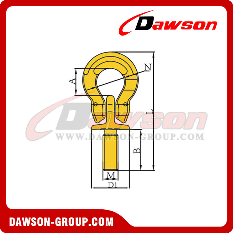 Lifting Eye Screw with Omega Link - Dawson Group Ltd. - China Manufacturer, Factory