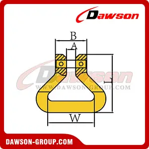 DS235 G80 Clevis Link For Webbing Sling