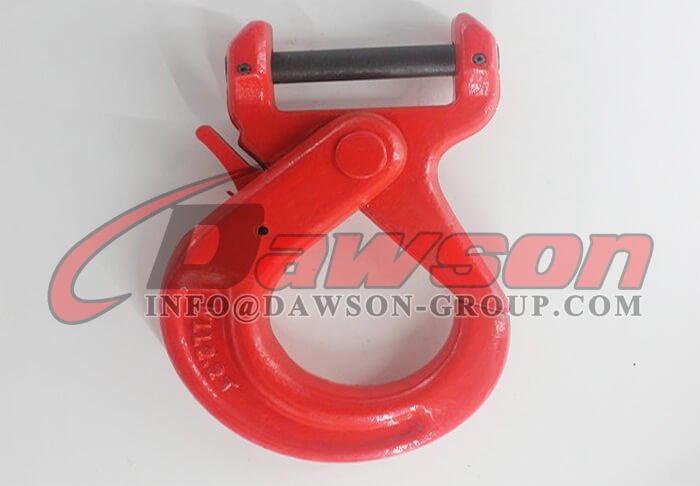 DS089 G80 Forged Steel Short Clevis Self-locking Hook For Web Sling - Dawson Group Ltd. - China Manufacturer, Supplier