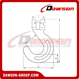 G80 Container Hook For Lifting