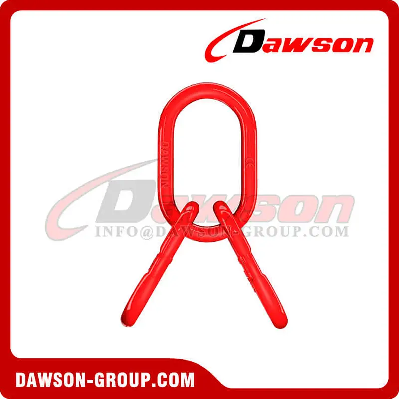 DS488 G80 Power Plastified European Type Master Link Assembly for G80 Chains  Wire Rope Lifting Slings