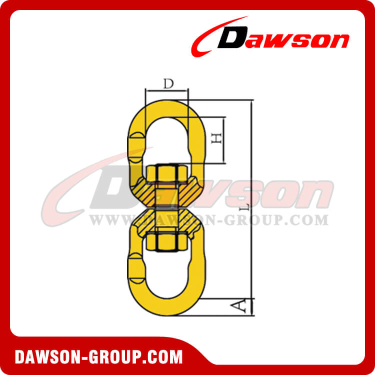 DS031 G80 Regular Swivel for Lifting Hoist - Dawson Group Ltd. - China Manufacturer, Factory