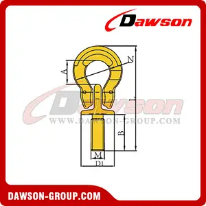 Lifting Eye Screw with Omega Link