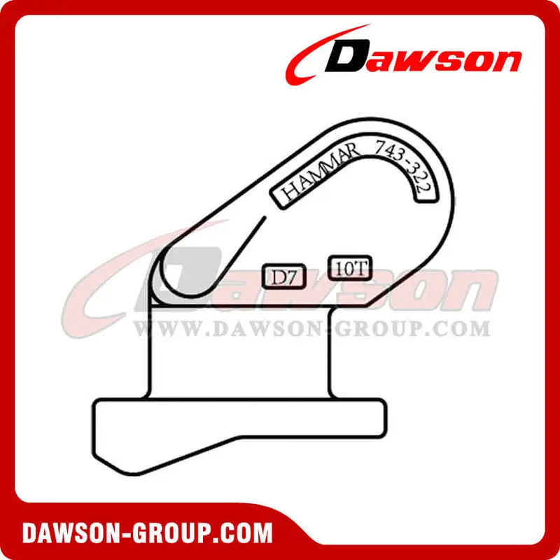 DS135 G80 Clevis Elephant Foot