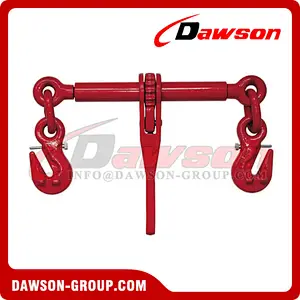 DS670 G80 Ratchet Binder With Safety Hooks to EN 12195-3, Grade 80 LoadBinder for Lashing