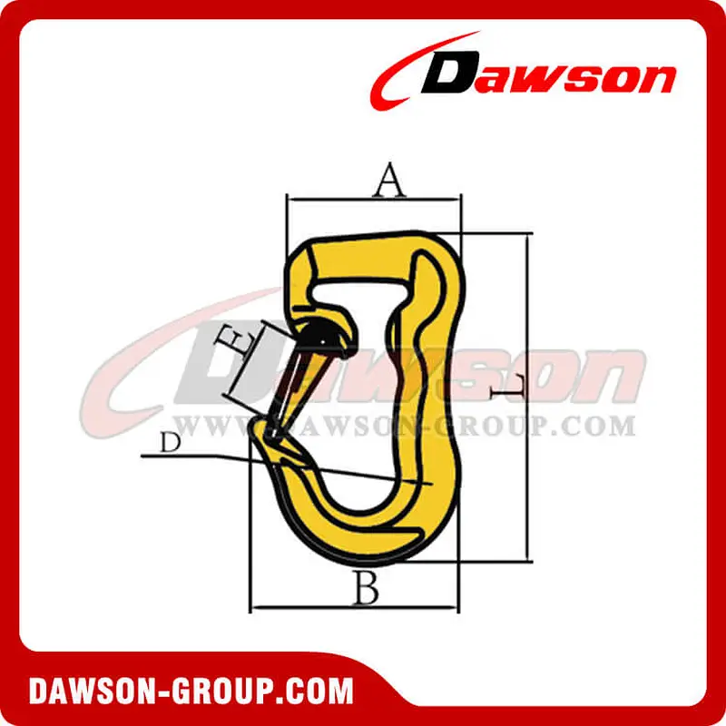 DS632 G80 Hook For Web Sling