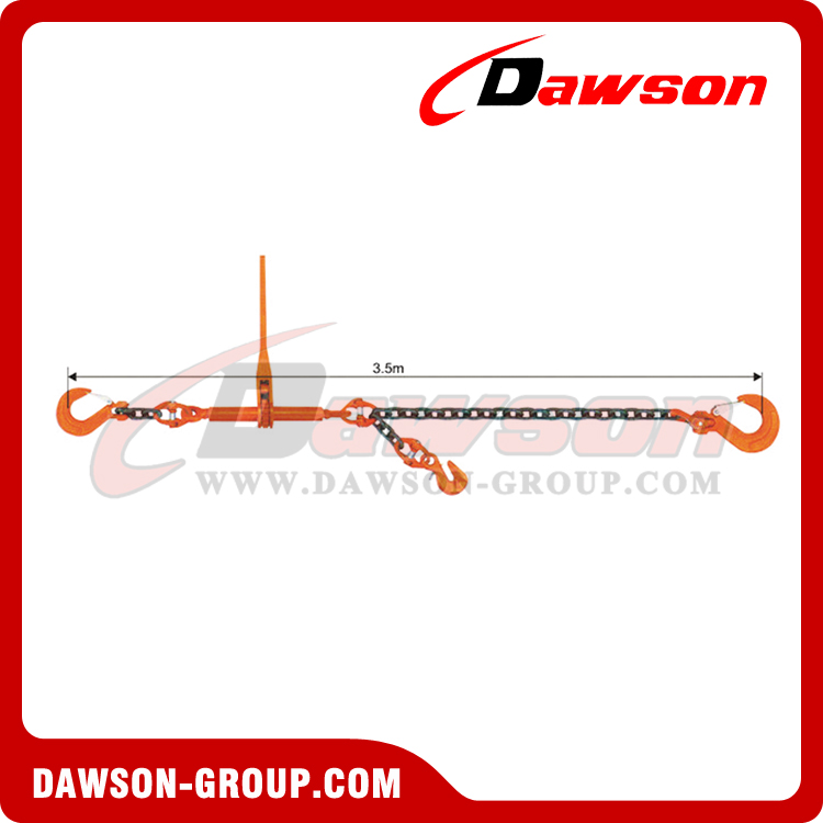 G80 Lashing Chains with Ratchet, Grade 80 Ratchet Chain Lashing - Dawson Group Ltd. - China Manufacturer, Factory, Supplier