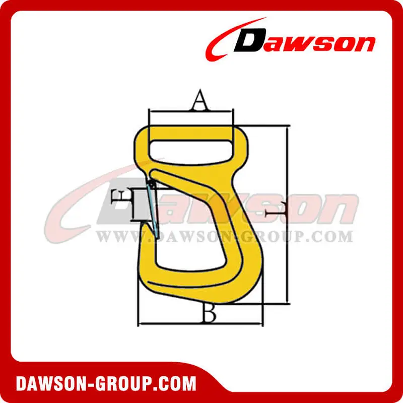 G80 Eye Belt Hook For Webbing Sling - Dawson Group Ltd.