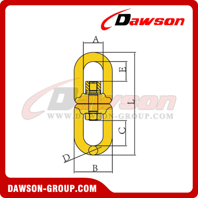DS283 G80 Swivel With Bearing for Lifting - Dawson Group Ltd. - China Manufacturer, Factory