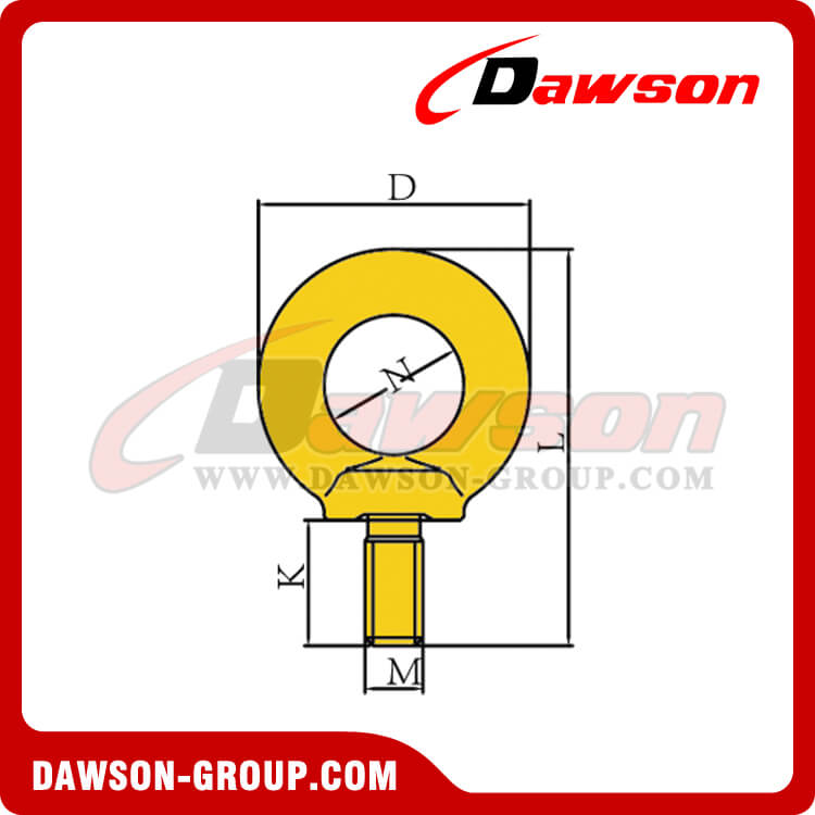 DS054 G80 Eye Screw for Lifting Point - Dawson Group Ltd. - China Manufacturer, Factory