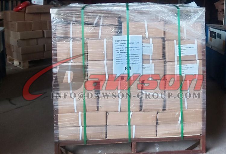 Package of DS032 A-346 G80 European Type Master Link Assembly for Wire Roe Lifting Slings - Dawson Group Ltd. - China Supplier, Manufacturer