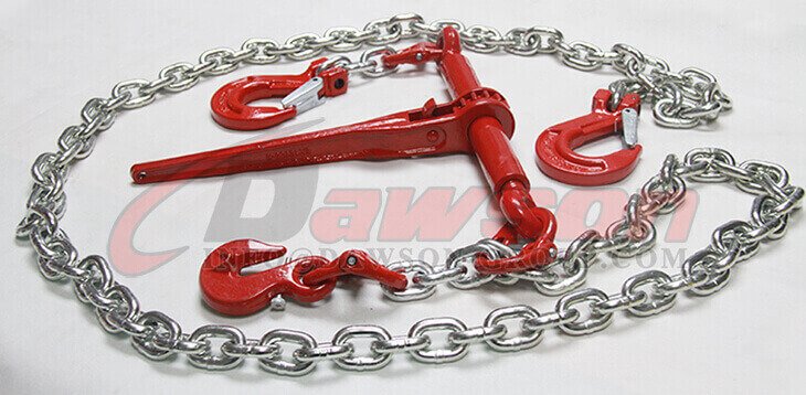 G80 Lashing Chains with Ratchet, Grade 80 Ratchet Chain Lashing - Dawson Group Ltd. - China Manufacturer, Factory