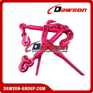 G80 Ratchet Binder With Safety Hooks to EN 12195-3, Grade 80 Ratchet Type Load Binder