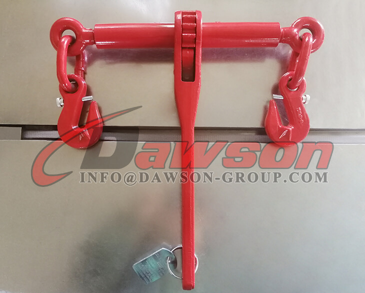 DS753 G80 Ratchet Binder with Safety Hooks to EN 12195-3, Grade 80 Ratchet Type Load Binder - Dawson Group Ltd. - China Factory, Supplier, Manufacturer