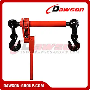 Folding Handle Ratchet Binder with Eye Grab Hook for Chain Size 5/16''- 3/8'' WLL 7100LBS