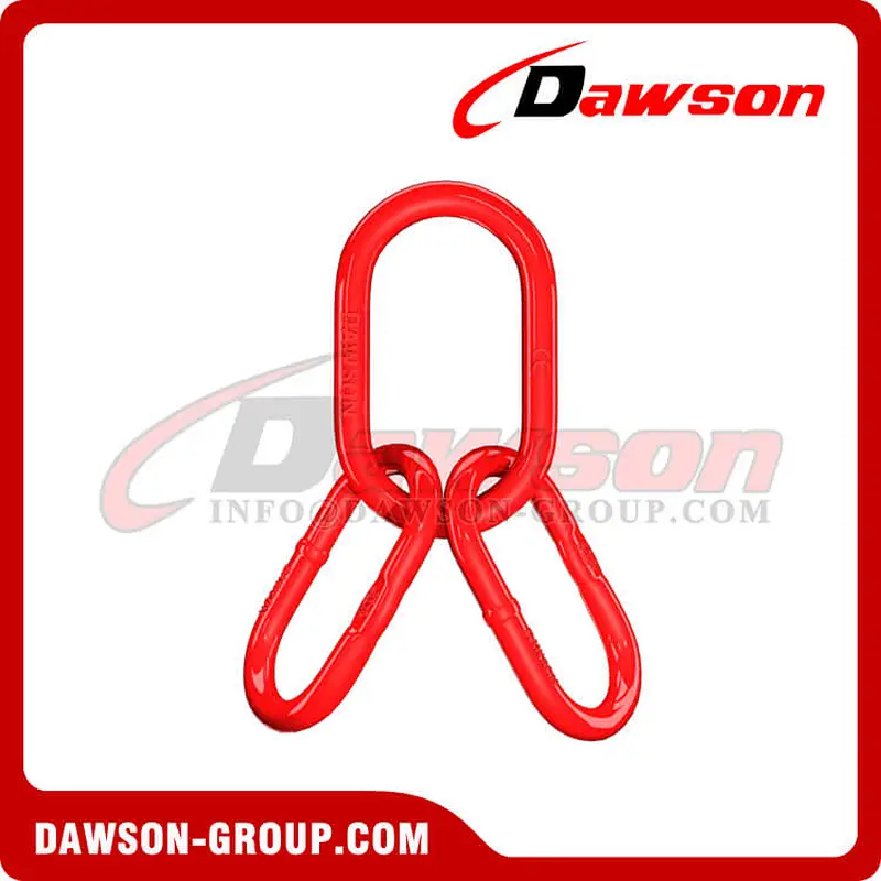 DS094 A347 G80 U.S. Type Super Alloy Steel Welded Master Link Assembly for Wire Rope Lifting Slings  Chain Sling