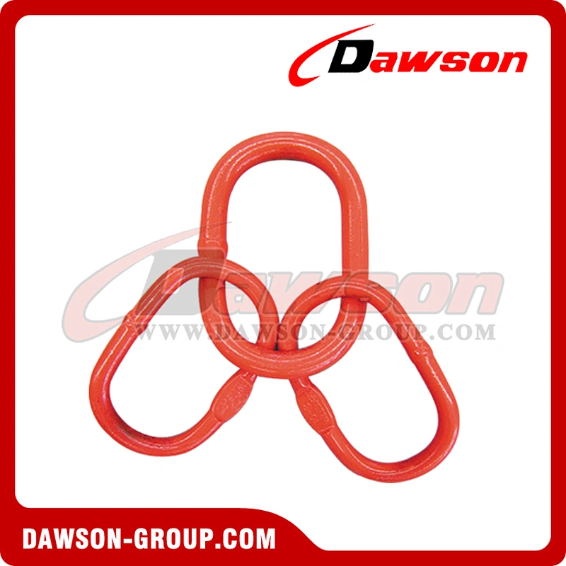 DS094 A347 G80 U.S. Type Super Alloy Steel Welded Master Link Assembly for Wire Rope Lifting Slings  Chain Sling