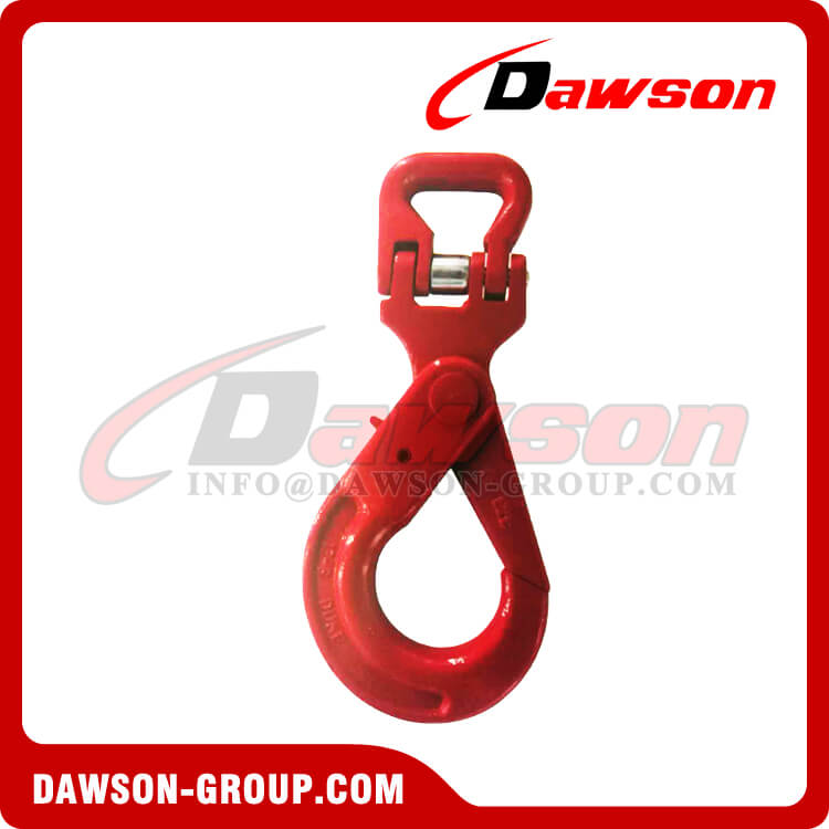DS110 G80 Self-locking Hook for Web Sling With Half Link - Dawson Group Ltd. - China Manufacturer, Factory, Supplier